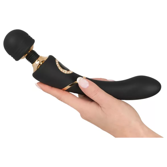 Cleopatra Rechargeable Waterproof Massager Vibrator (Black)