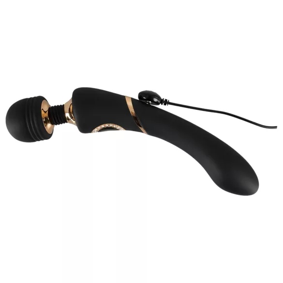 Cleopatra Rechargeable Waterproof Massager Vibrator (Black)