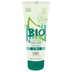 HOT Bio 2IN1 - Water-based Lubricant & Massage Gel (200ml)