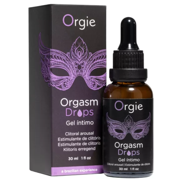 Orgie Orgasm Drops - Arousal Enhancer for Women (30ml)