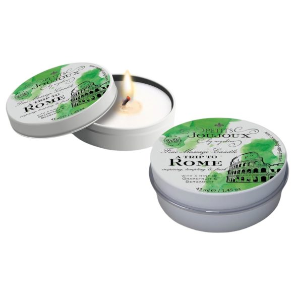 Petits Joujoux Rome - Massage Candle - Grapefruit & Bergamot (43ml)