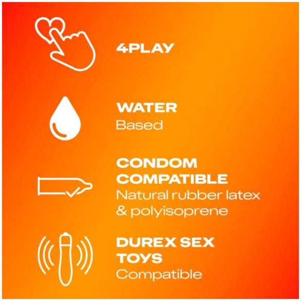 Durex 2in1 Massage Oil - Ylang Ylang (200ml)