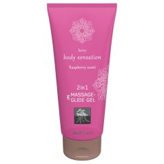Shiatsu 2in1 Raspberry Delight Massage Lubricant (200ml)