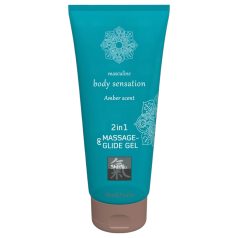 Shiatsu 2in1 Amber Scent - Massage Lubricant - Amber (200ml)