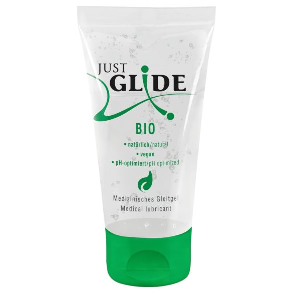 Just Glide Bio - water-based vegan lubricant (50 ml)