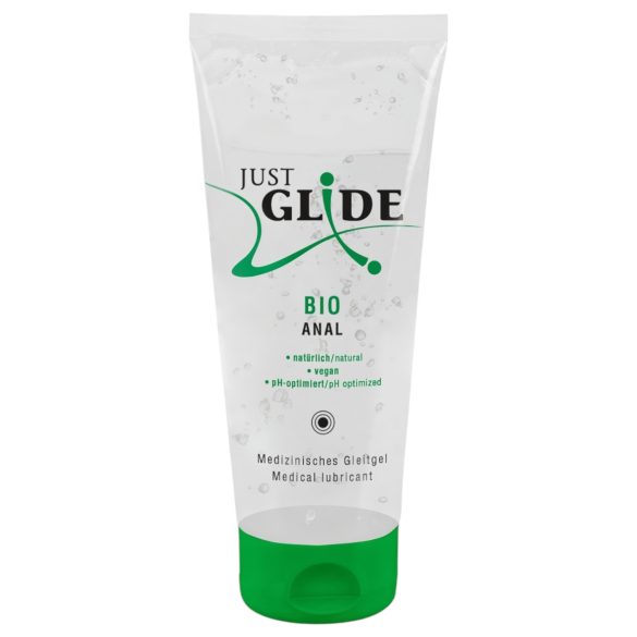 Just Glide Bio ANAL - Water-Based Vegan Lubricant (200ml)