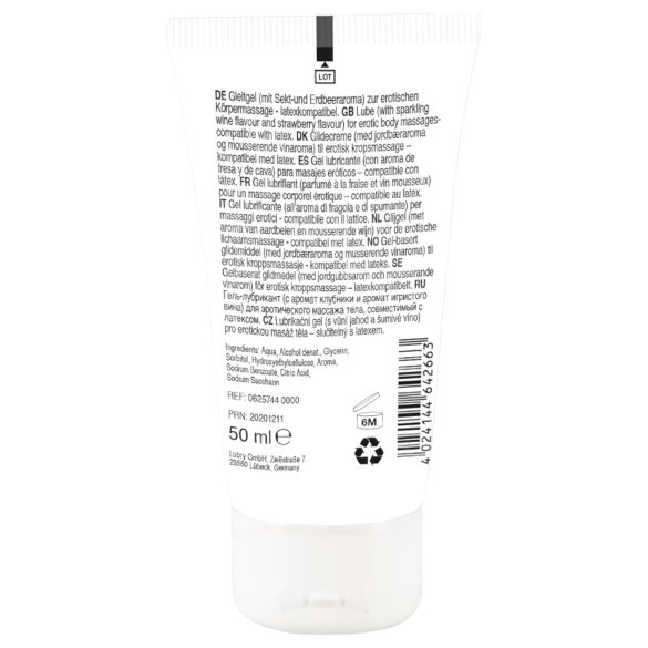 Lick it! - 2in1 Edible Lubricant - Champagne-Strawberry (50ml)