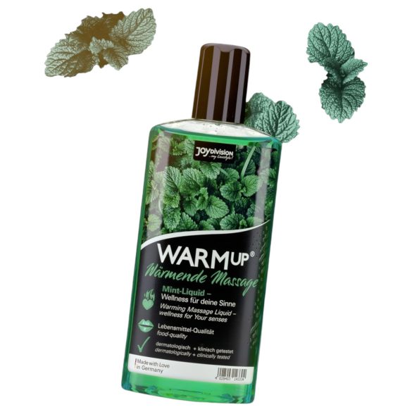 JoyDivision WARMup - Mint Warming Massage Oil (150ml)