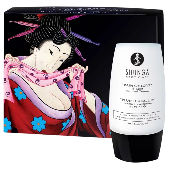 Shunga Rain of Love - G-spot stimulating cream for women (30ml)