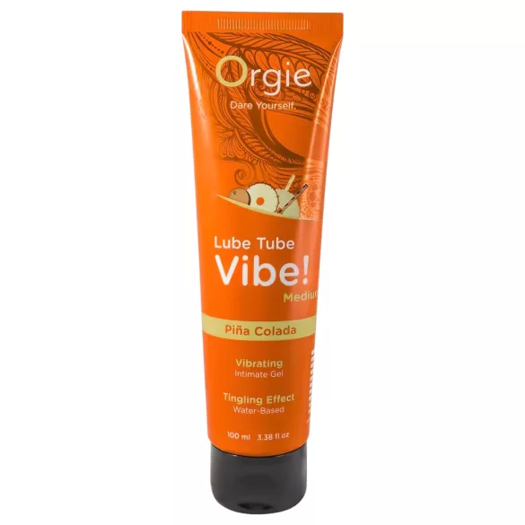 Orgie Lube Tube – Tingling Intimate Gel – Pina Colada (100ml)