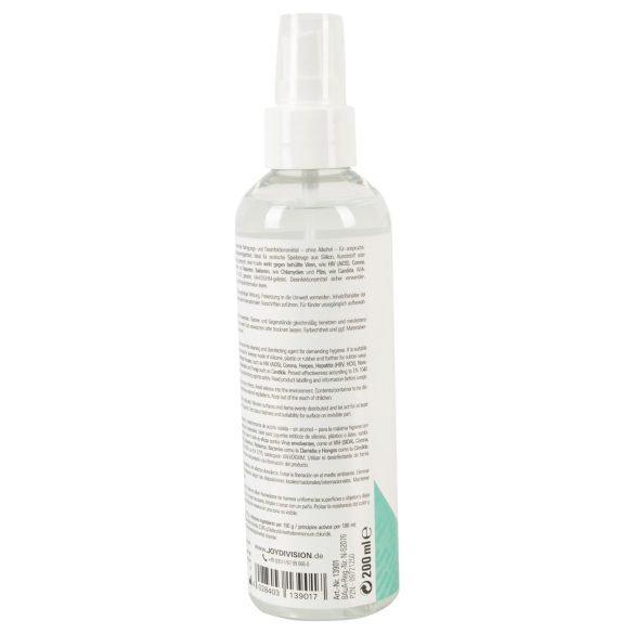 JoyDivision Clean Safe - Disinfectant & Cleaning Spray (200ml)