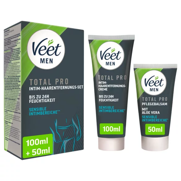 Veet - Intimate Hair Removal Cream and Balm for Men (100 ml + 50 ml)