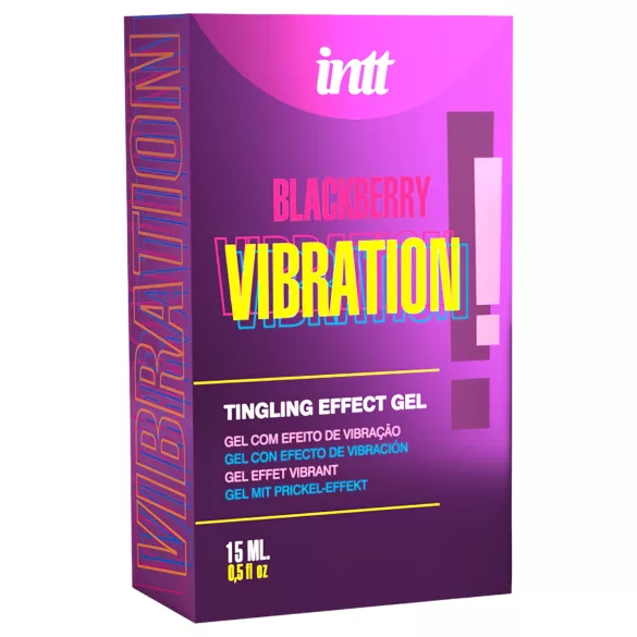 Intt Vibration! - Liquid Vibrator - Blackberry (15ml)