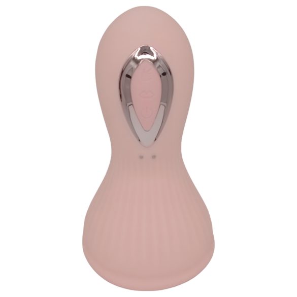 Lonely - Waterproof Pink Suction & Licking Breast Vibrator, Rechargeable