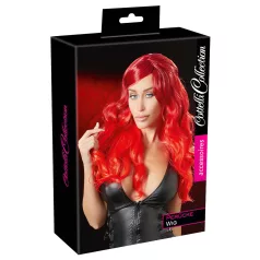 Cottelli - Long, Wavy Wig with Bangs (Red)
