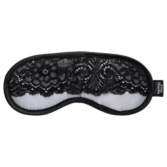 Fifty Shades of Grey - Satin Eye Mask (Silver)