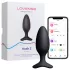 Lovense Hush 2 S - App-controlled anal vibrator (38 mm, black)