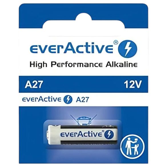 12V Battery (27A, MN27) - Single Pack