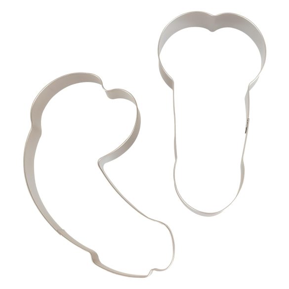 Novelty Cookie Cutter Set - Penis Shaped (2 pieces)