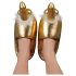 Golden Novelty Slippers