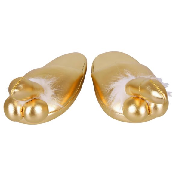 Golden Novelty Slippers