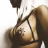 Sparkling Diamond Nipple Stickers (Black)