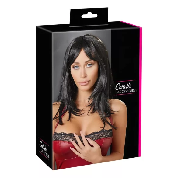 Cottelli - Long Black Wig