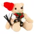Bad Kitty - Christmas BDSM Plush Bear