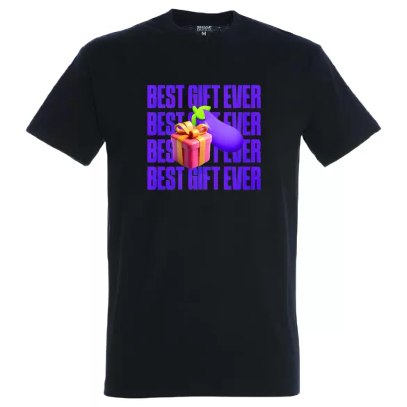 Best Gift Ever - Men's T-Shirt (Black) - L