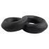 Pulselock Taur - double penis and testicle ring (black) - 20 mm