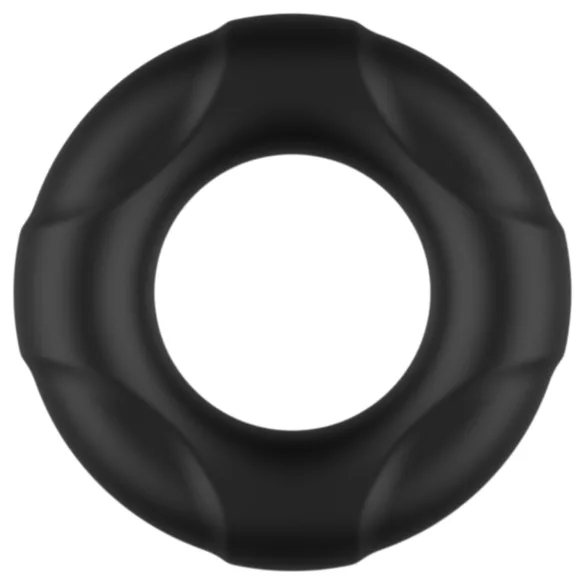 Pulselock Cirkl - Silicone Penis Ring (Black) - 18 mm