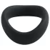 Pulselock Cocktura - Twisted Silicone Cock Ring (Black) - 45 mm