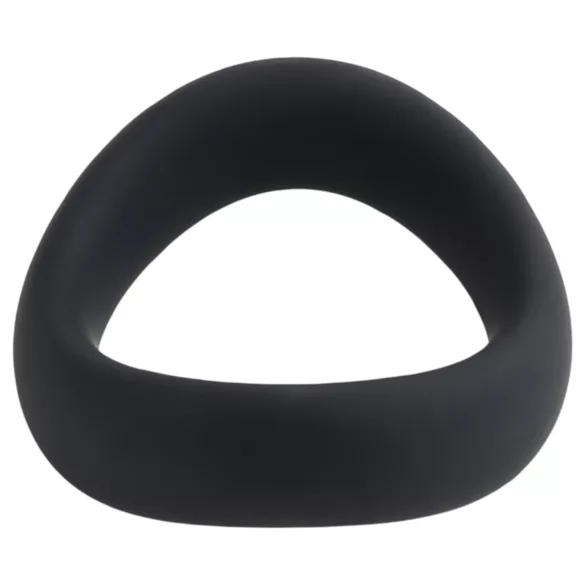 Pulselock Cocktura - Twisted Silicone Cock Ring (Black) - 45 mm