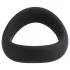 Pulselock Cocktura - Twisted Silicone Cock Ring (Black) - 45 mm