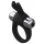 Pulselock Vantr - vibrating bunny cock ring (black) - 30 mm