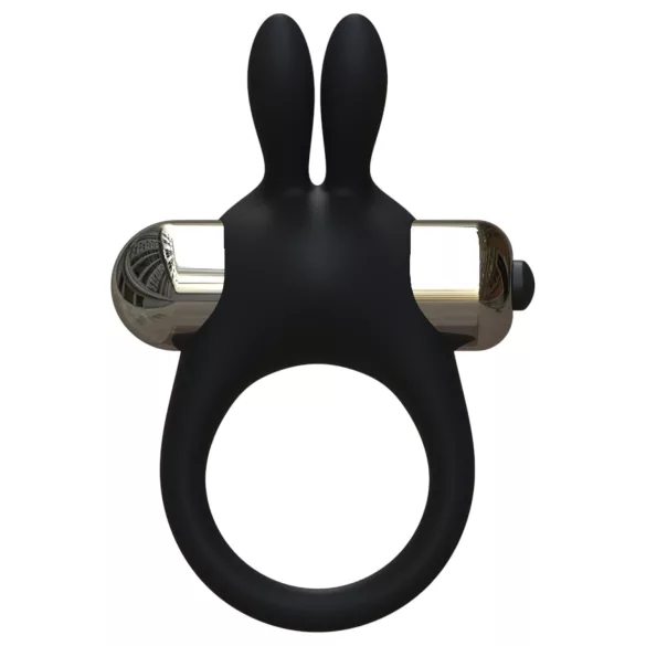 Pulselock Vantr - vibrating bunny cock ring (black) - 30 mm