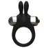 Pulselock Vantr - vibrating bunny cock ring (black) - 30 mm
