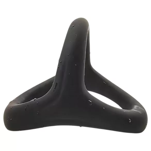 Pulselock Taur - Y-shaped penis and testicle ring (black) - S