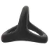 Pulselock Taur - Y-shaped penis and testicle ring (black) - S