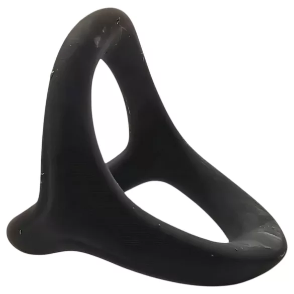 Pulselock Taur - Y-shaped penis and testicle ring (black) - S