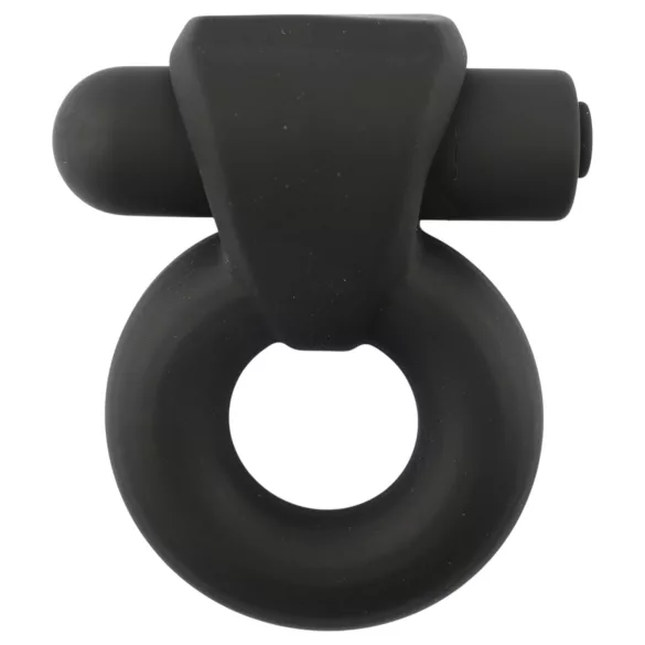 Pulselock Vantr - rechargeable vibrating penis ring (black) - 25 mm