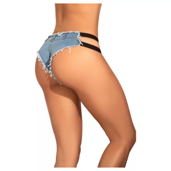 Mapalé - Micro Mini Denim Shorts - M