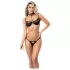Mapalé - Strappy Lingerie Trio (Black) - L/XL