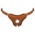 ZADO - Leather Harness for Attachments (Brown)