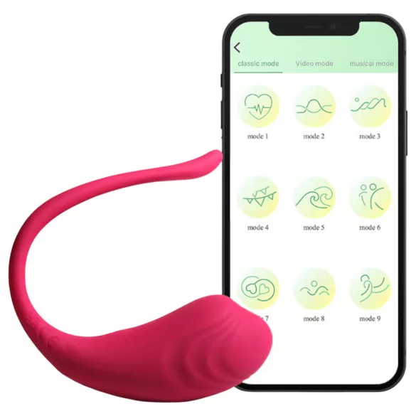 Funny Me - App-controlled vibrating egg (pink)