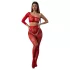 JSY 018 - matte jumpsuit (red)