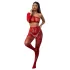 JSY 018 - matte jumpsuit (red)