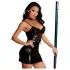 JSY 032 - babydoll set - black