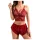 JSY 058 - erotic lingerie set - red (L-XL)