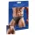 Shiny Men's Thong with Sheer Insert (Black) - L